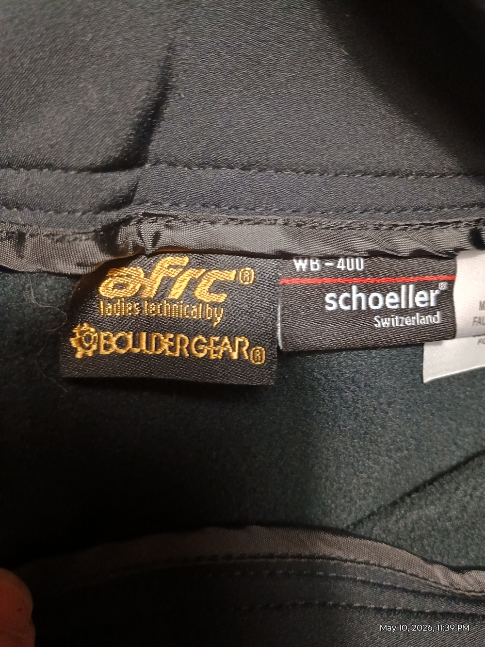 Boulder Gear Schoeller Women's Black Technical Pants